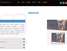 Tablet Screenshot of mettagrup.com